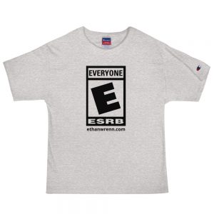 Rated E For Everyone Men’s Champion T-Shirt
