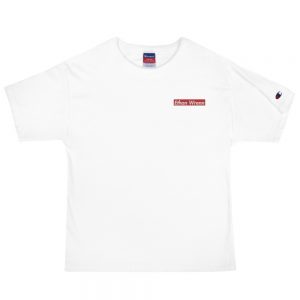 Ethan Wrenn Embroidered Box-Logo Men’s Champion T-Shirt