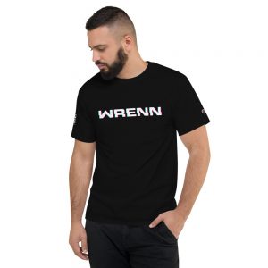 Wrenn Glitch Logo Men’s Champion T-Shirt