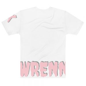 Wrenn Pink and Grey All Over Print Men’s T-shirt