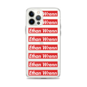 Ethan Wrenn Red Box-Logo iPhone Case