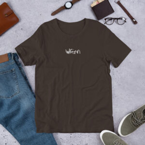 WRENN x B3AN_ARTZ Embroidered Wrenn Logo Short-Sleeve Unisex T-Shirt