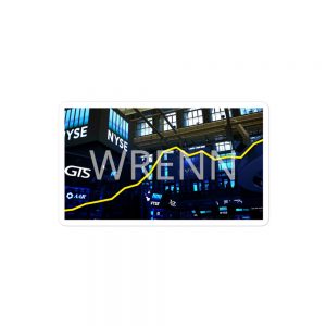 Wrenn New York Stock Exchange Bubble-free stickers